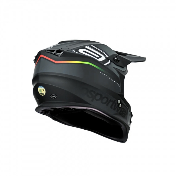 Capacete ASW R3 - Essence Preto Cinza