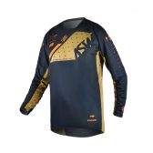 Camisa ASW Karma - Preto Dourado Laranja Fluo
