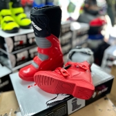 Bota IMS Track Infantil Trilha Motocross - Vermelho Cinza