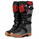 Bota ASW Image Enduro - Preto Cinza Vermelho