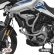 Protetor de Motor e Carenagem com Pedaleira Scam Triumph Tiger 900 - Prata