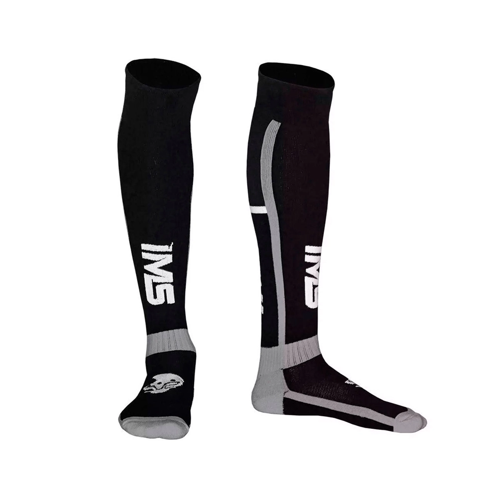 Meião IMS Sprint Preto Cinza