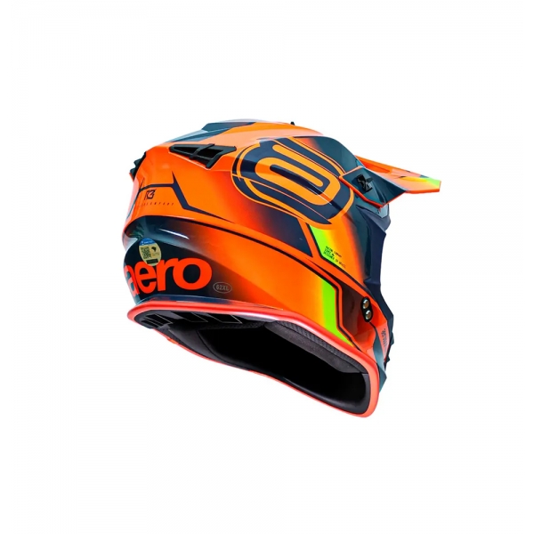 Capacete ASW R3 - Pure Laranja Marinho