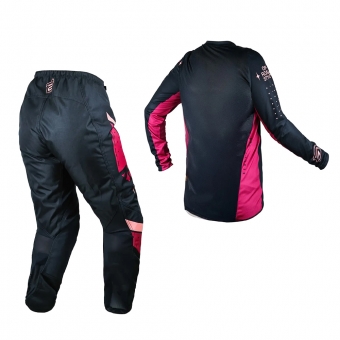 Conjunto ASW Karma Feminino Preto Vinho