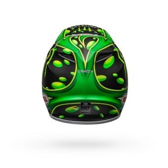 Capacete Bell MX-9 Mips Show Time Preto Fosco Verde