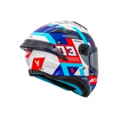 Capacete MT Targo S - Sergio Garcia 2024 D7 Azul