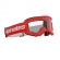 Óculos Alpinestars Vision 3 Wordmark Lente Clear - Vermelho