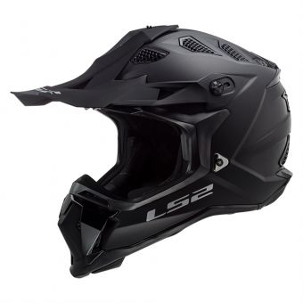 Capacete LS2 MX470 Subverter Monocolor Preto Fosco