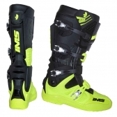 Bota IMS Extreme Articulada - Preto/Fluor