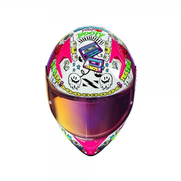 Capacete Norisk Flow Trap - Branco