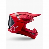 Capacete Alpinestars SM10 Flood Vermelho Fluo