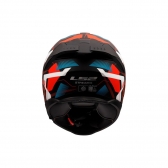 Capacete LS2 FF808 Stream II Mika - Branco Preto Vermelho
