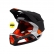 Capacete Fox Full Face Profame - Blocked Preto Branco Laranja