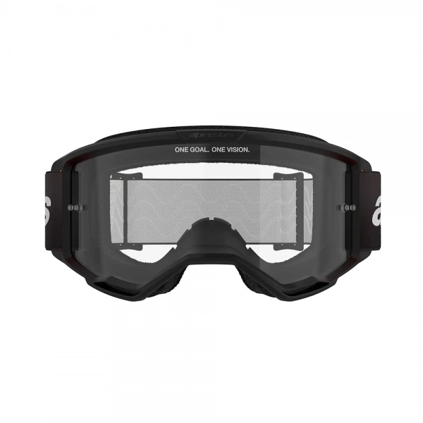 Óculos Alpinestars Vision 3 Wordmark Lente Clear - Preto