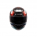 Capacete LS2 FF808 Stream II Mika - Branco Preto Vermelho