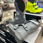 Bota IMS Track Infantil Trilha Motocross - Cinza Preto