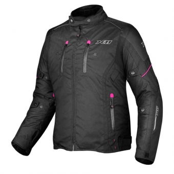 Jaqueta X11 Iron 3 Feminina - Preto / Rosa