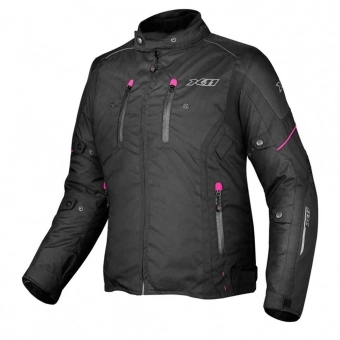 Jaqueta X11 Iron 3 Feminina - Preto / Rosa