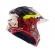 Capacete LS2 MX437 - Crusher Preto/Vermelho