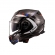 Capacete LS2 Articulado Advant X Carbon - Future Branco Azul Vermelho