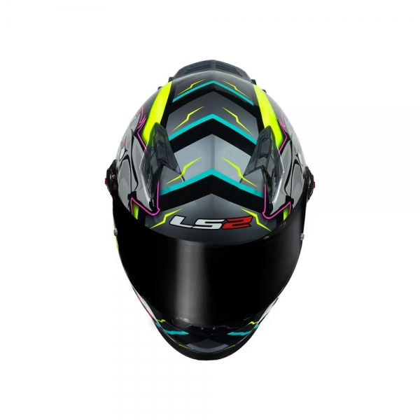 Capacete LS2 FF358 Pro Alex Barros Titanium