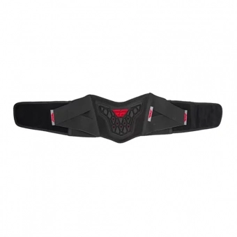 Cinta Abdominal Fly Barricade Preto Vermelho