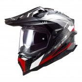 Capacete LS2 MX701 Explorer - Frontier Vermelho