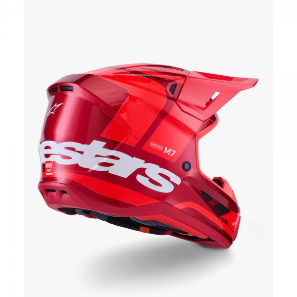 Capacete Alpinestars SM7 - Core Vermelho