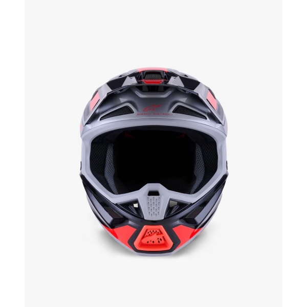 Capacete Alpinestars SM7 - Rise Preto Vermelho