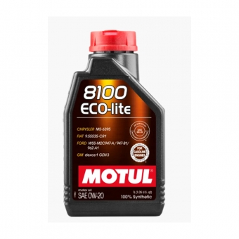 Óleo Motul 8100 Eco-Lite 0w20