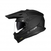 Capacete LS2 MX702 Pioneer II - Monocolor Preto Fosco