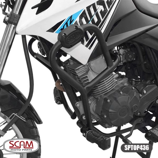 Protetor de Motor e Carenagem com Pedaleira Scam Crosser 150 2014+