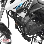 Protetor de Motor e Carenagem com Pedaleira Scam Crosser 150 2014+