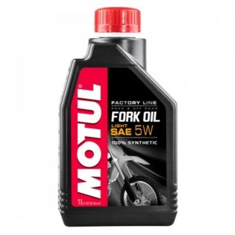 Óleo Motul Fork Oil Factory light 5W - 1 Litro