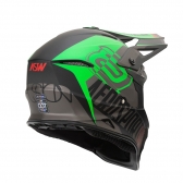 Capacete ASW Fusion 2.0 Dash - Chumbo Verde Preto