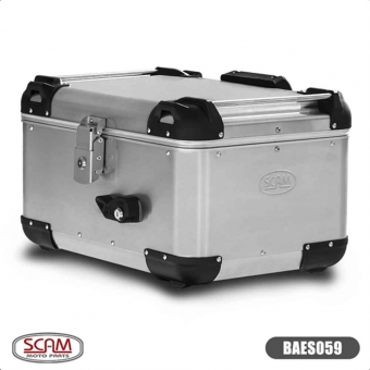 Baú Superior Scam Ushuaia Em Alumínio 59L