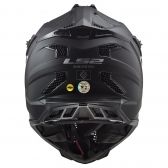 Capacete LS2 MX470 Subverter Monocolor Preto Fosco