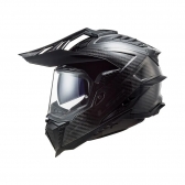 Capacete LS2 MX701 Explorer - Solid Carbon