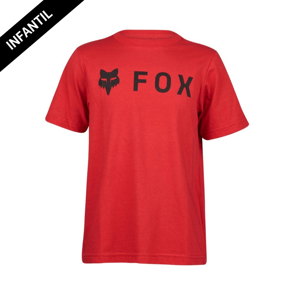 Camiseta Fox Casual Infantil - Absolute Vermelho