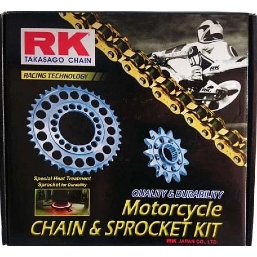 Kit Relação RK triumph Tiger 800 com Retentor