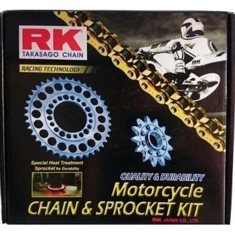 Kit Relação RK triumph Tiger 800 com Retentor