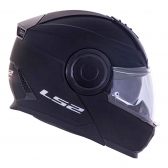 Capacete Escamoteável LS2 FF902 Scope - Monocolor Preto Fosco