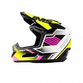 Capacete IMS One Vision Pro - Fluor Branco Rosa