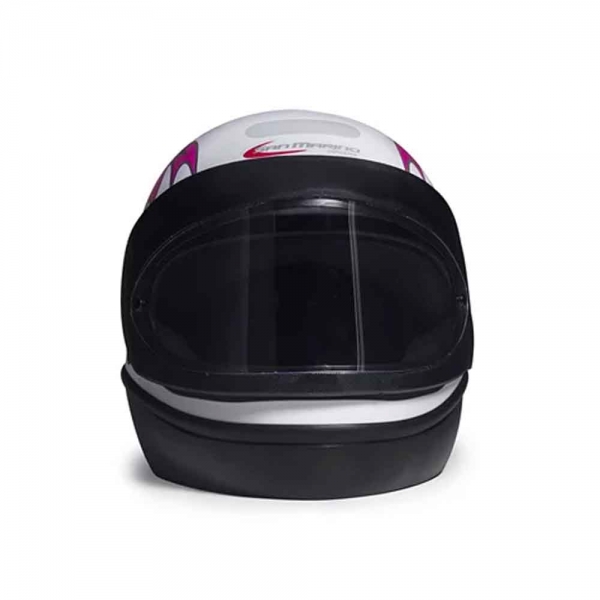 Capacete San Marino - Branco Femme