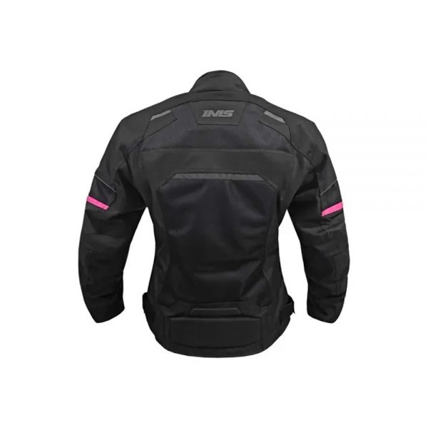 Jaqueta IMS Ventilada Summer Mesh - Feminina Preto Rosa