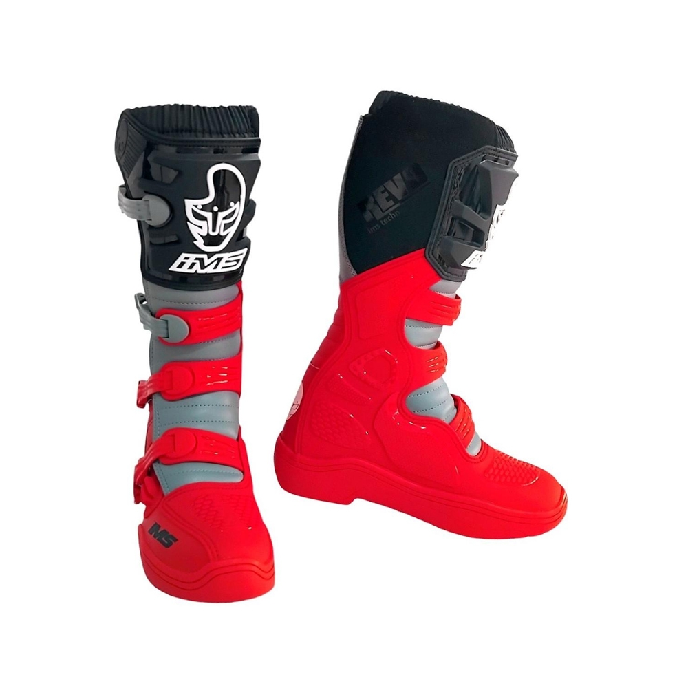 Bota IMS Revolution 2025 - Preto Vermelho Cinza