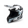 Capacete IMS Revo Edge Trilha Motocross - Branco Preto Cinza