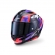 Capacete Alpinestars Sr7 Lumen Preto Roxo Vermelho