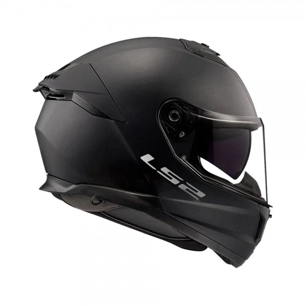 Capacete LS2 FF808 Stream II - Monocolor Preto Fosco
