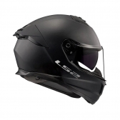 Capacete LS2 FF808 Stream II - Monocolor Preto Fosco